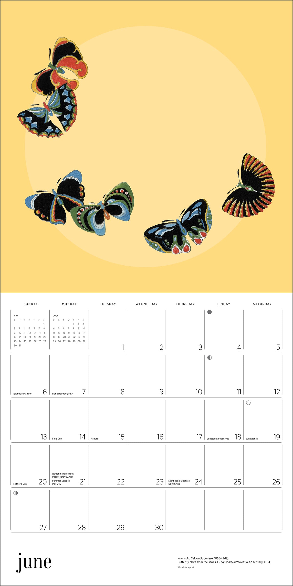 Butterflies 2027 Wall Calendar_Interior_2