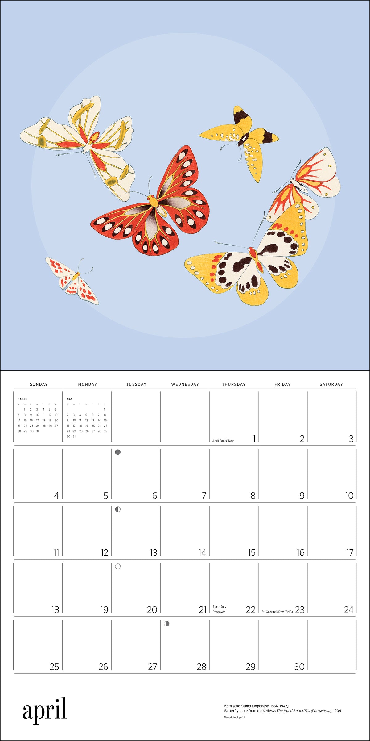 Butterflies 2027 Wall Calendar_Interior_4