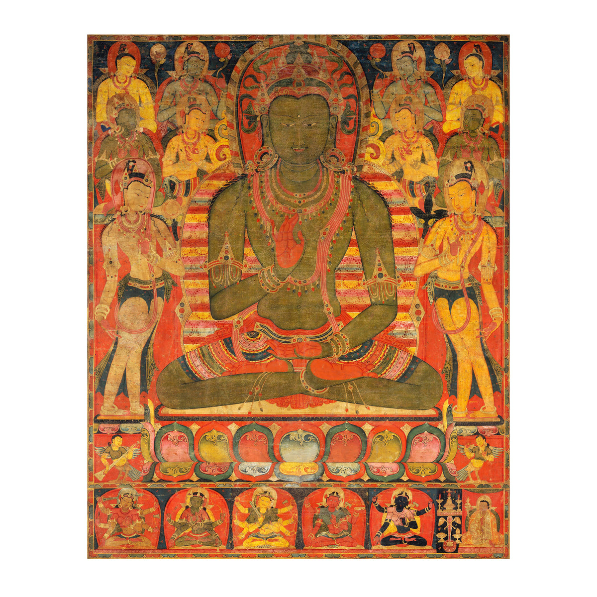 Enlightenment: Buddhist Paintings 2027 Wall Calendar_Zoom