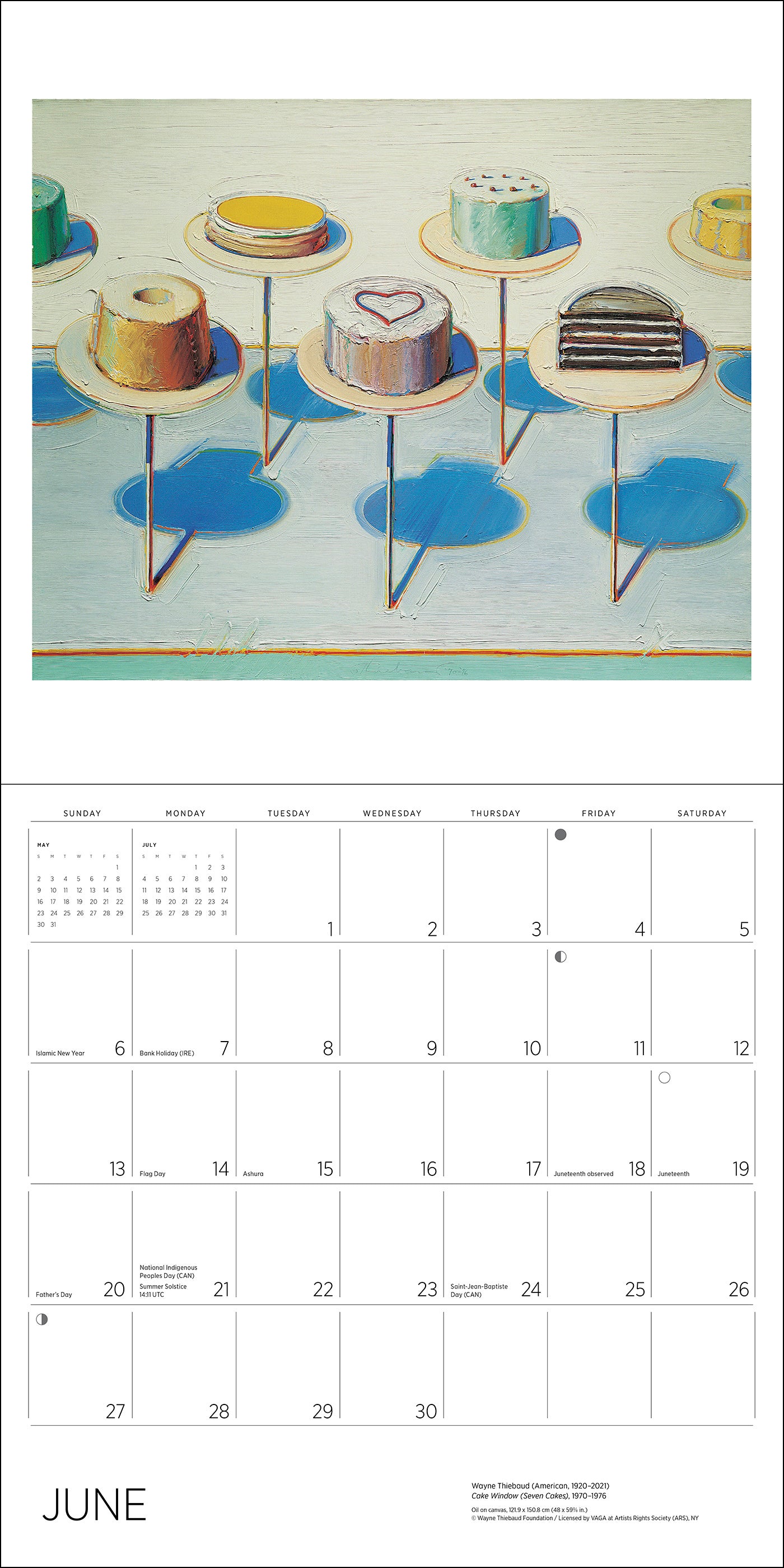 Wayne Thiebaud 2027 Wall Calendar_Interior_5