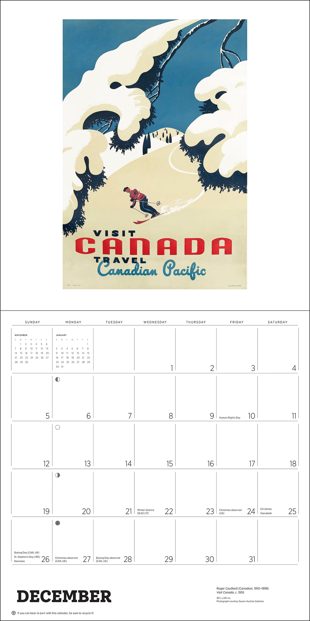 Canada: Vintage Travel Posters 2027 Wall Calendar_Interior_5