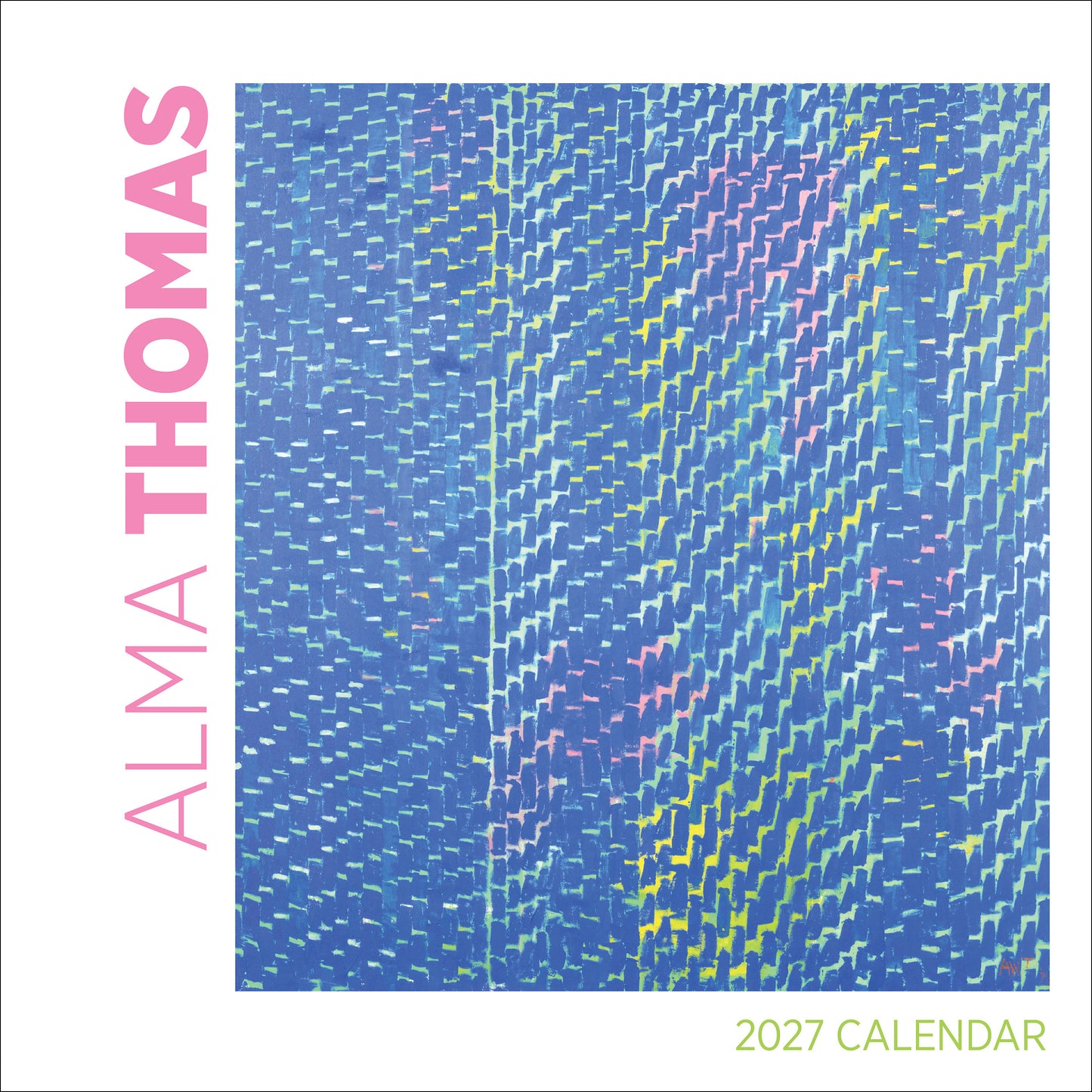 Alma Thomas 2027 Wall Calendar_Front_Flat