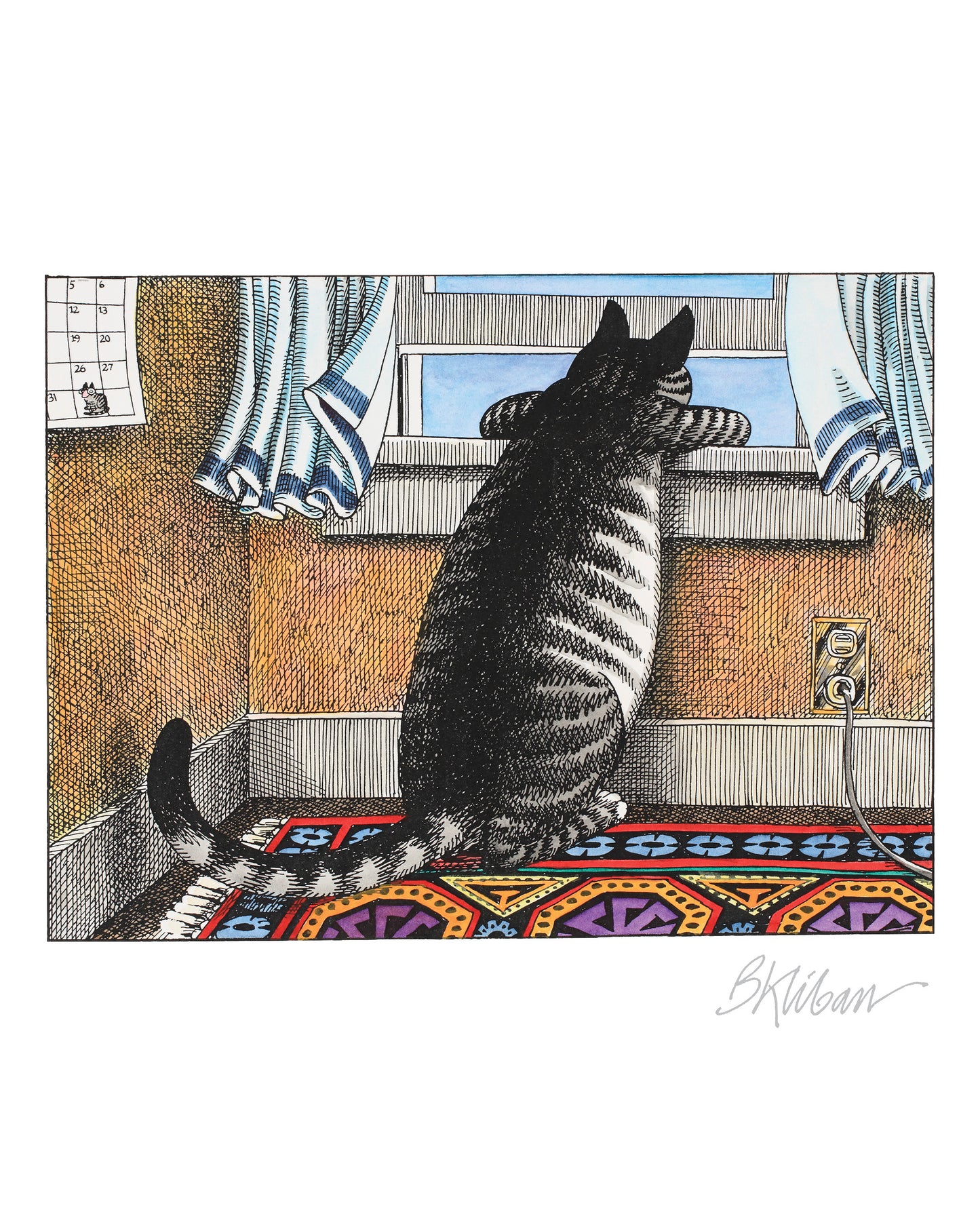 B. Kliban: CatCalendar 2027 Mini Wall Calendar_Zoom