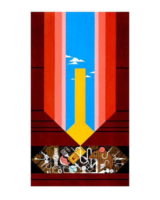 Charley Harper 2027 Mini Wall Calendar_Front_Flat