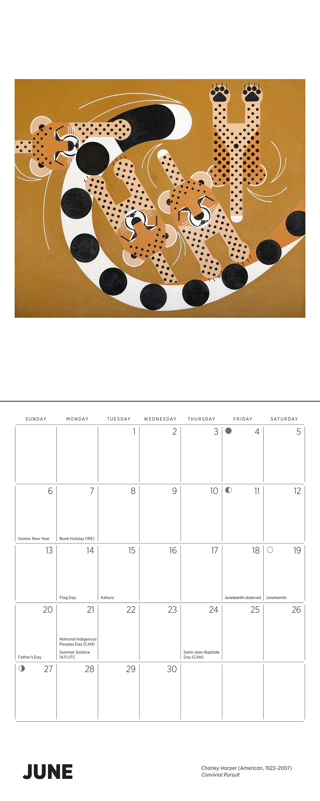 Charley Harper 2027 Mini Wall Calendar_Interior_5