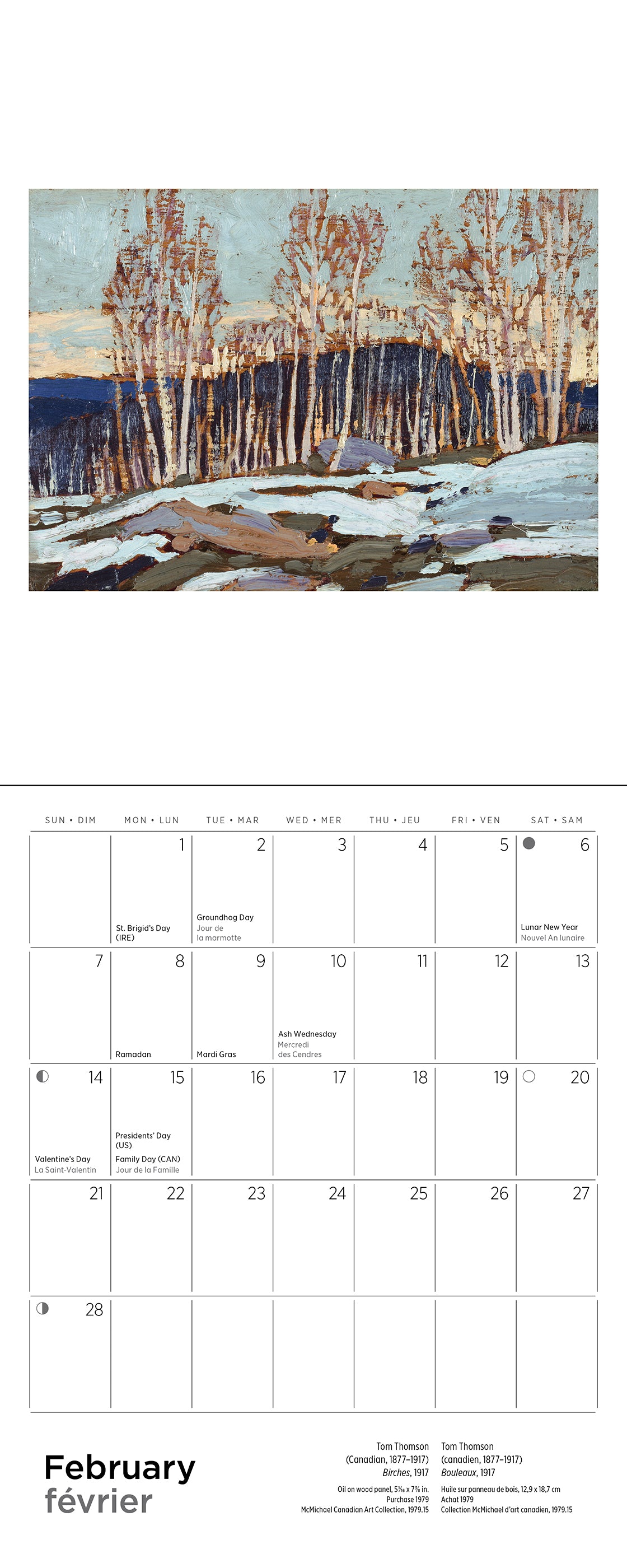 The Group of Seven 2027 Mini Calendar_Interior_2