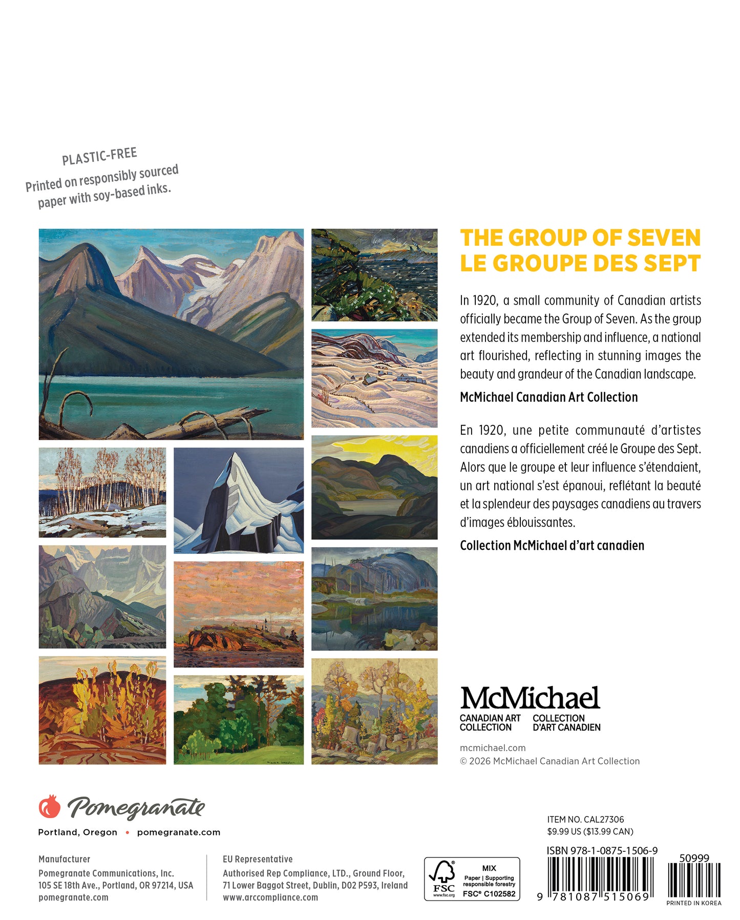 The Group of Seven 2027 Mini Calendar_Back_Multipiece