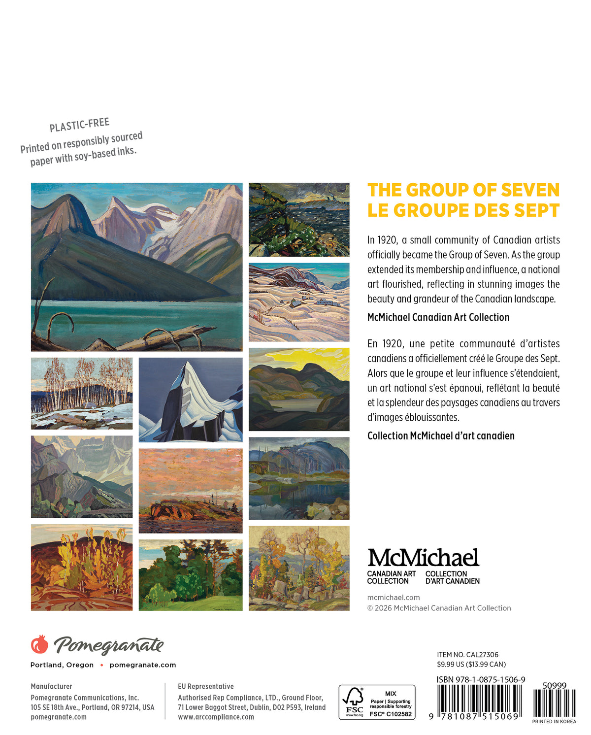 The Group of Seven 2027 Mini Calendar_Back_Multipiece
