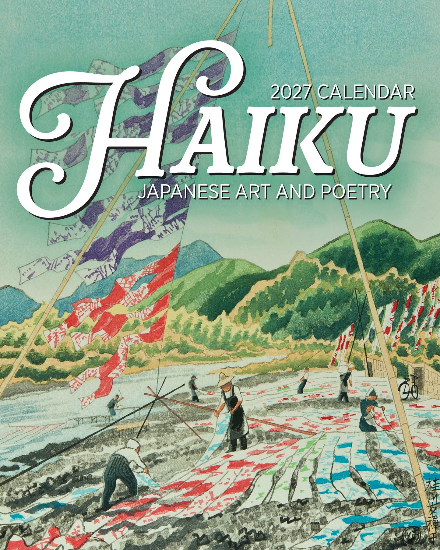 Haiku: Japanese Art and Poetry 2027 Mini Wall Calendar_Front_Flat