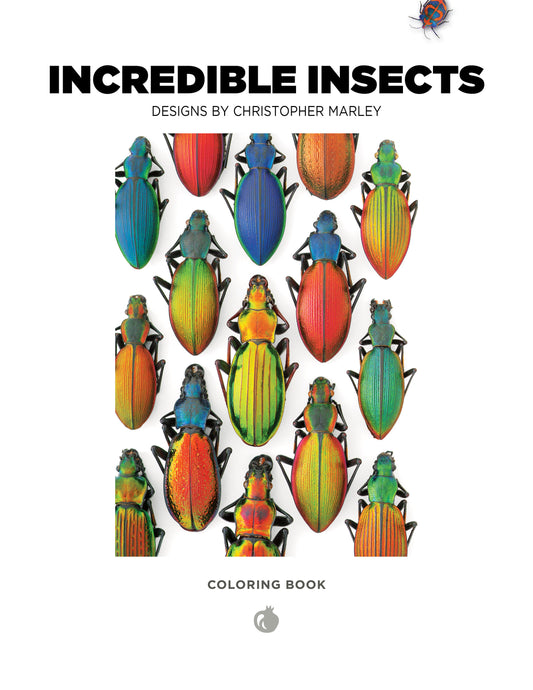 Incredible Insects: Designs by Christopher Marley Coloring Book_Primary