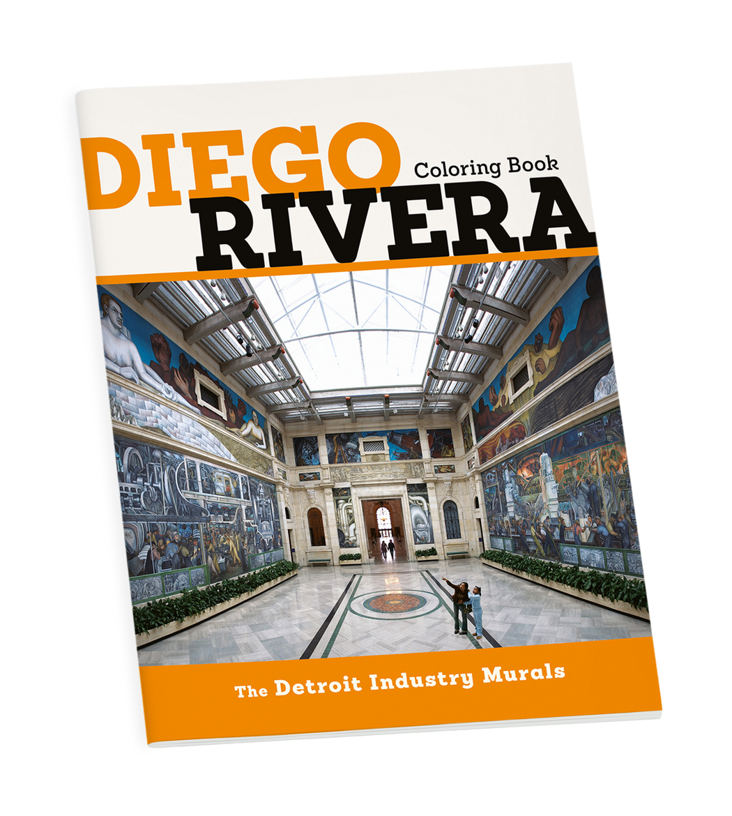 Diego Rivera: The Detroit Industry Murals Coloring Book_Primary