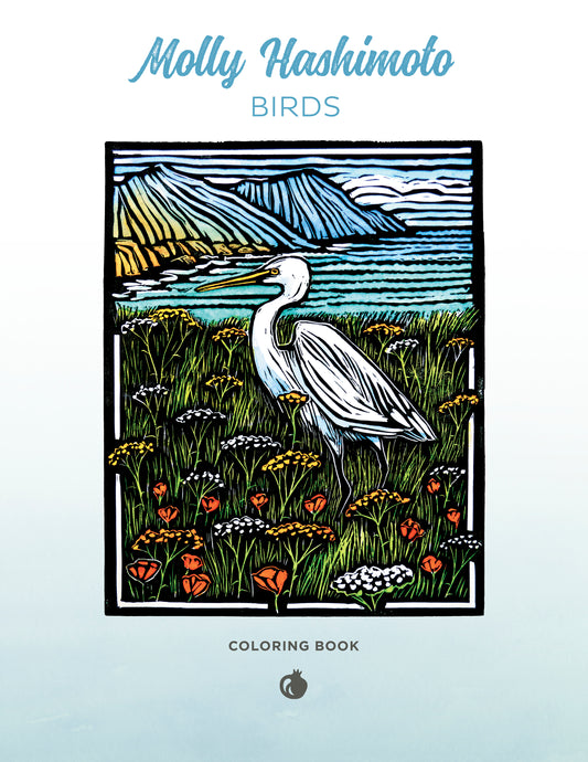 Molly Hashimoto: Birds Coloring Book_Primary