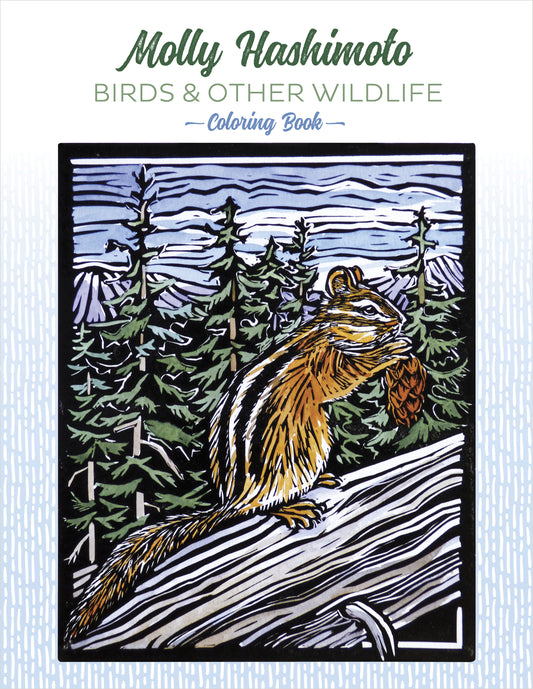 Molly Hashimoto: Birds & Other Wildlife Coloring Book_Primary