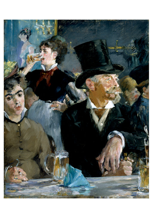 Édouard Manet: The Café-Concert Birthday Card_Front_Flat