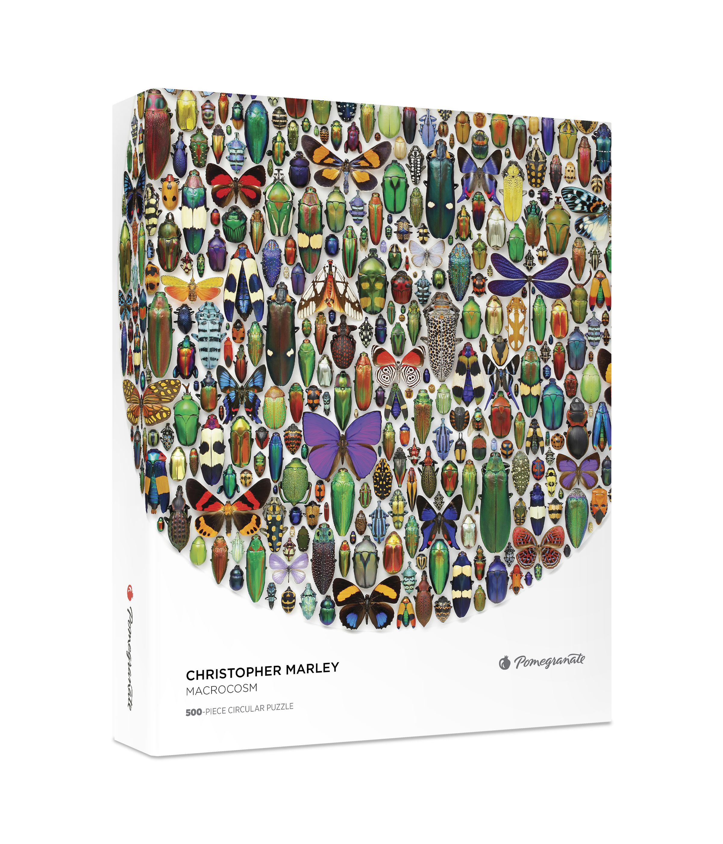 Christopher Marley: Macrocosm 500-Piece Circular Jigsaw Puzzle