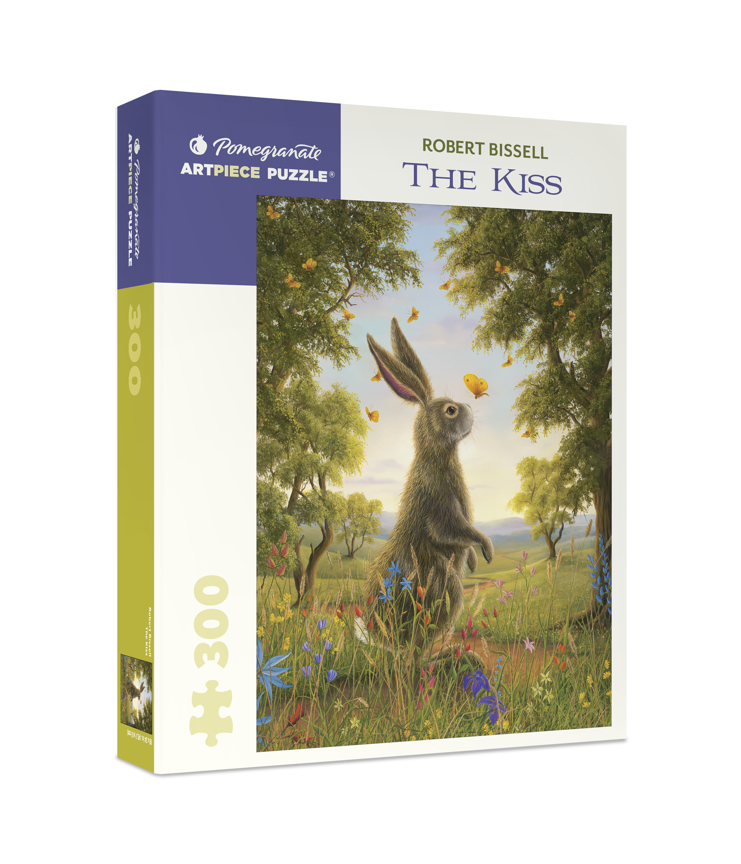 Robert Bissell: The Kiss 300-piece Jigsaw Puzzle – Pomegranate