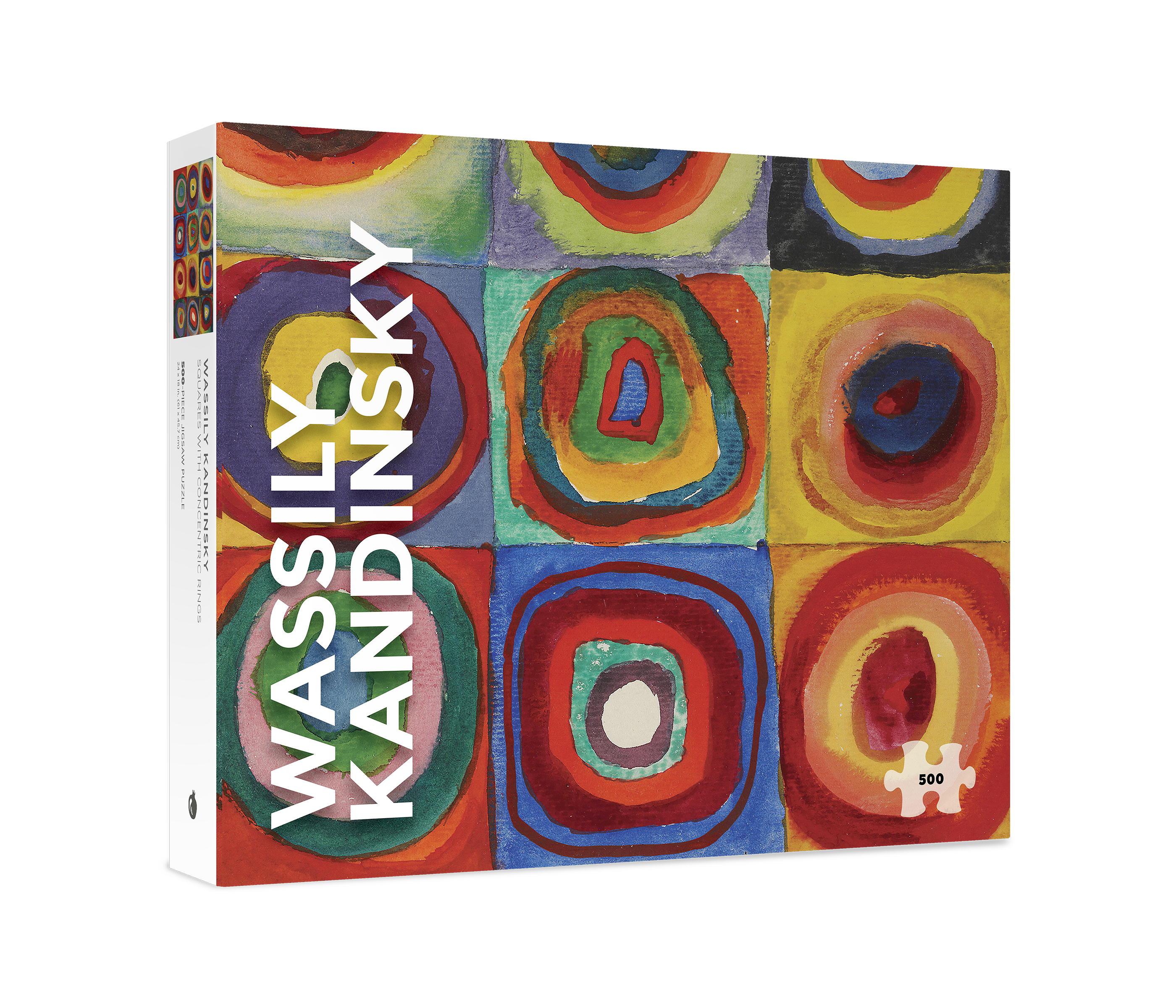 Wassily Kandinsky: Squares with Concentric Rings 500-Piece Jigsaw