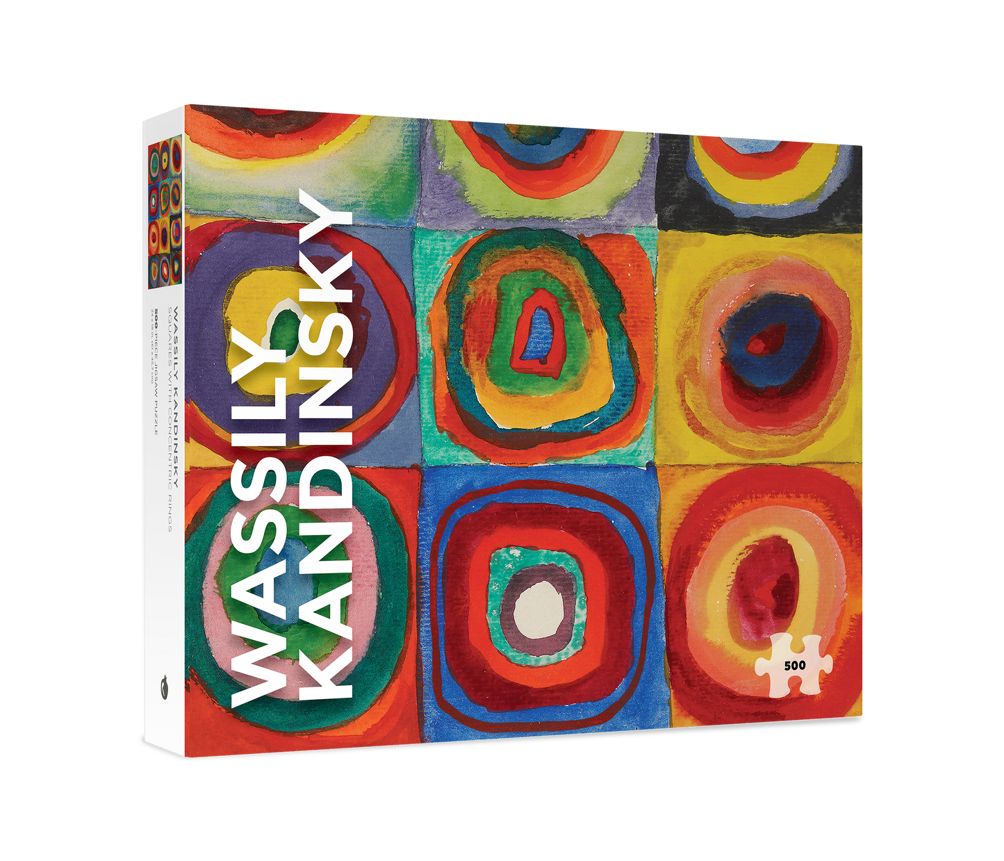 Wassily Kandinsky: Squares with Concentric Rings 500-Piece Jigsaw Puzzle_Primary