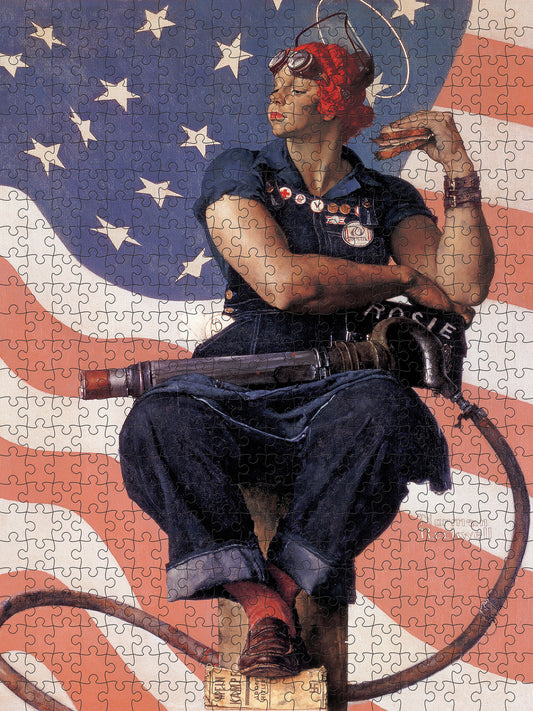 Norman Rockwell: Rosie the Riveter 500-Piece Jigsaw Puzzle_Primary