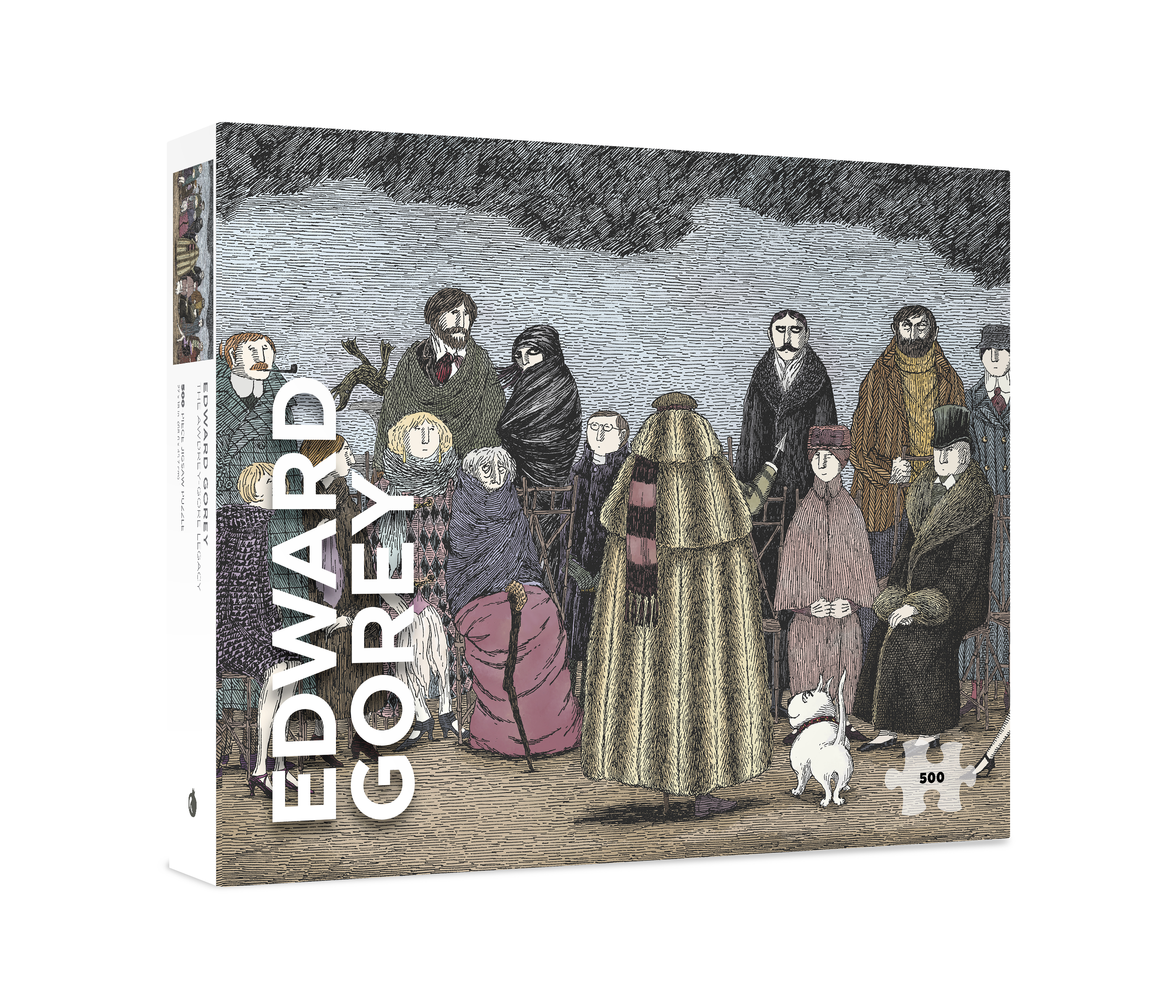 Edward Gorey: The Awdrey-Gore Legacy 500-Piece Jigsaw Puzzle