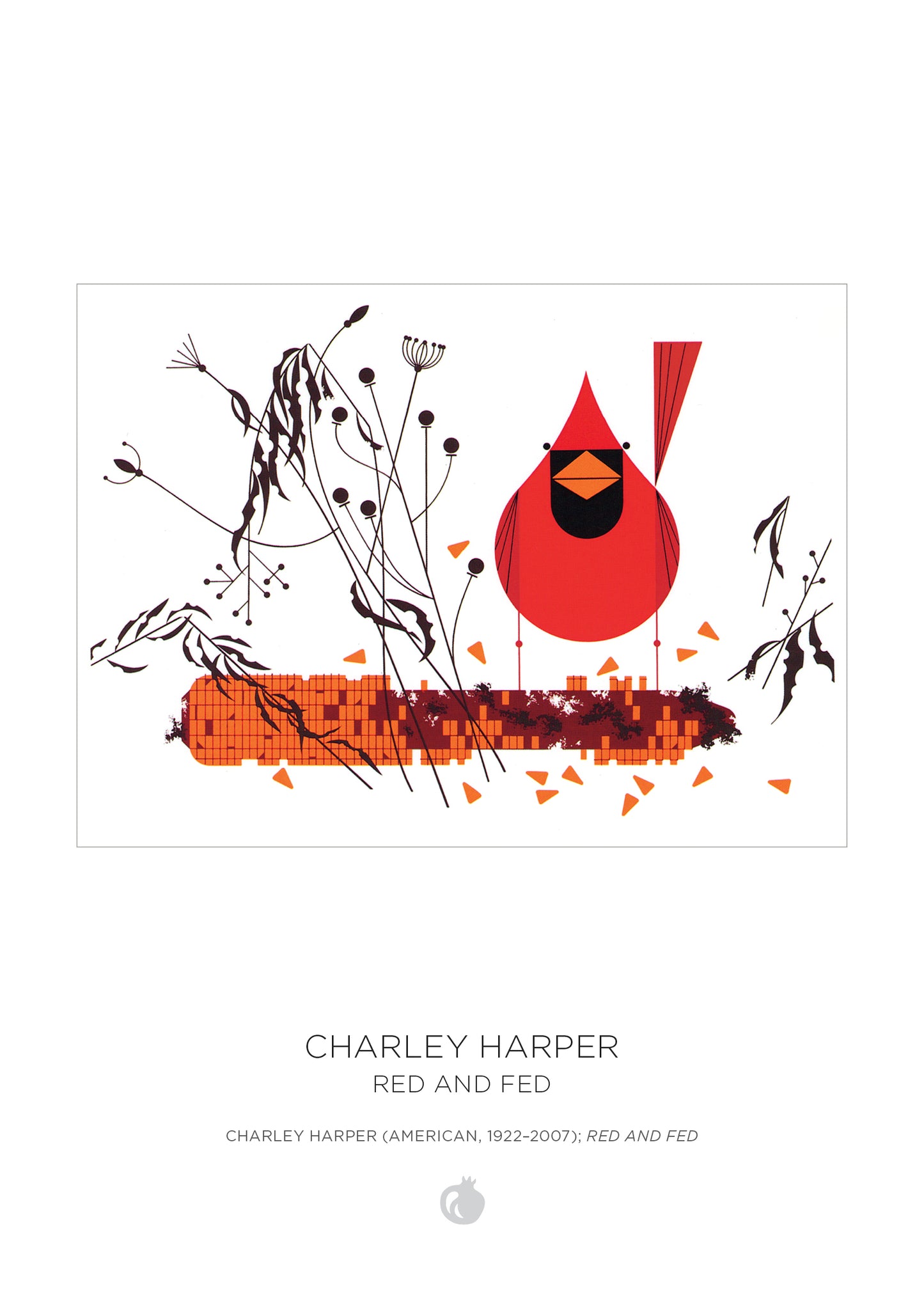 Charley Harper 120-Piece Double-Sided Jigsaw Puzzle Set_Back_Multipiece