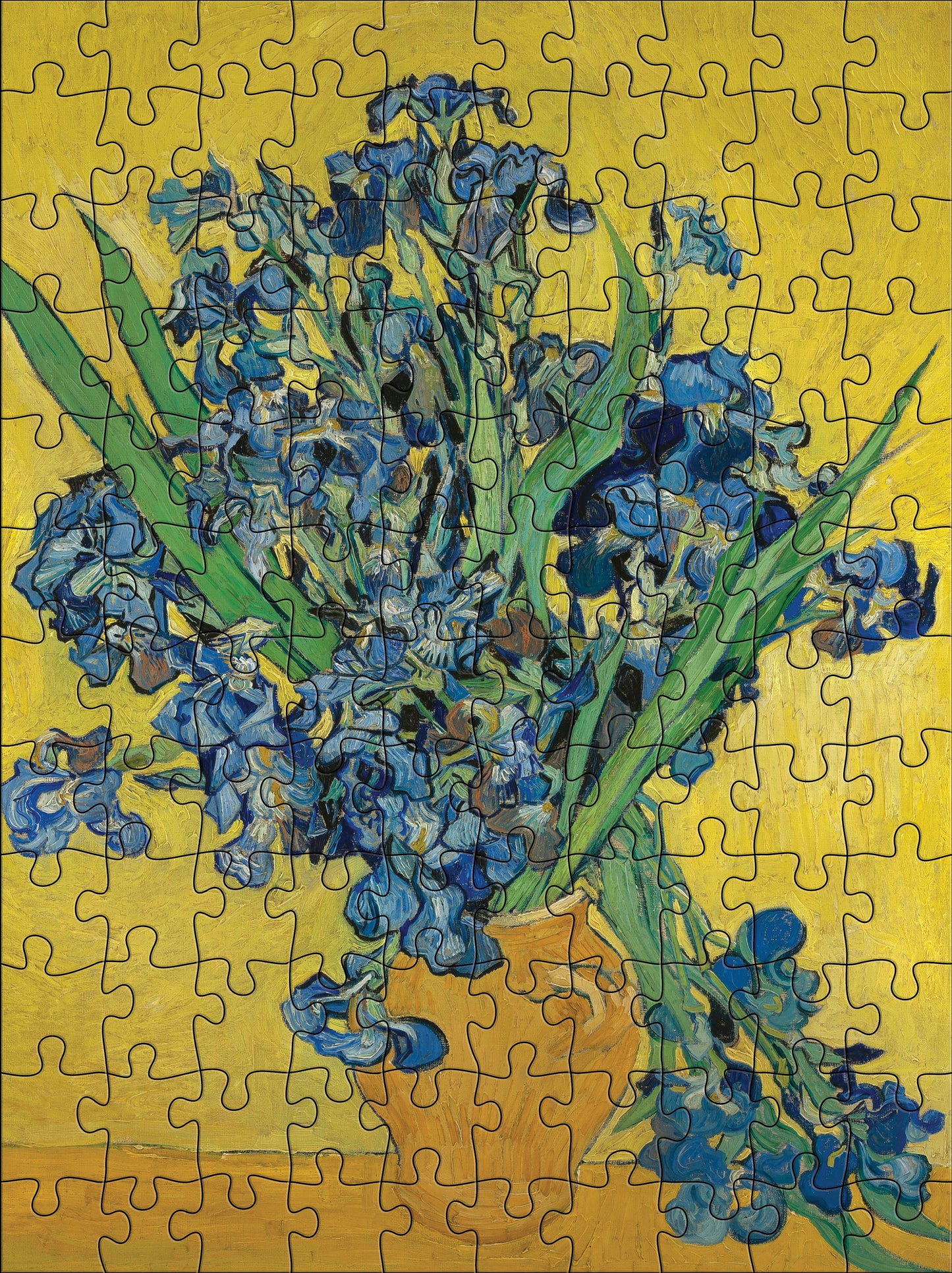 Vincent van Gogh 120-Piece Double-Sided Jigsaw Puzzle Set_Interior_1