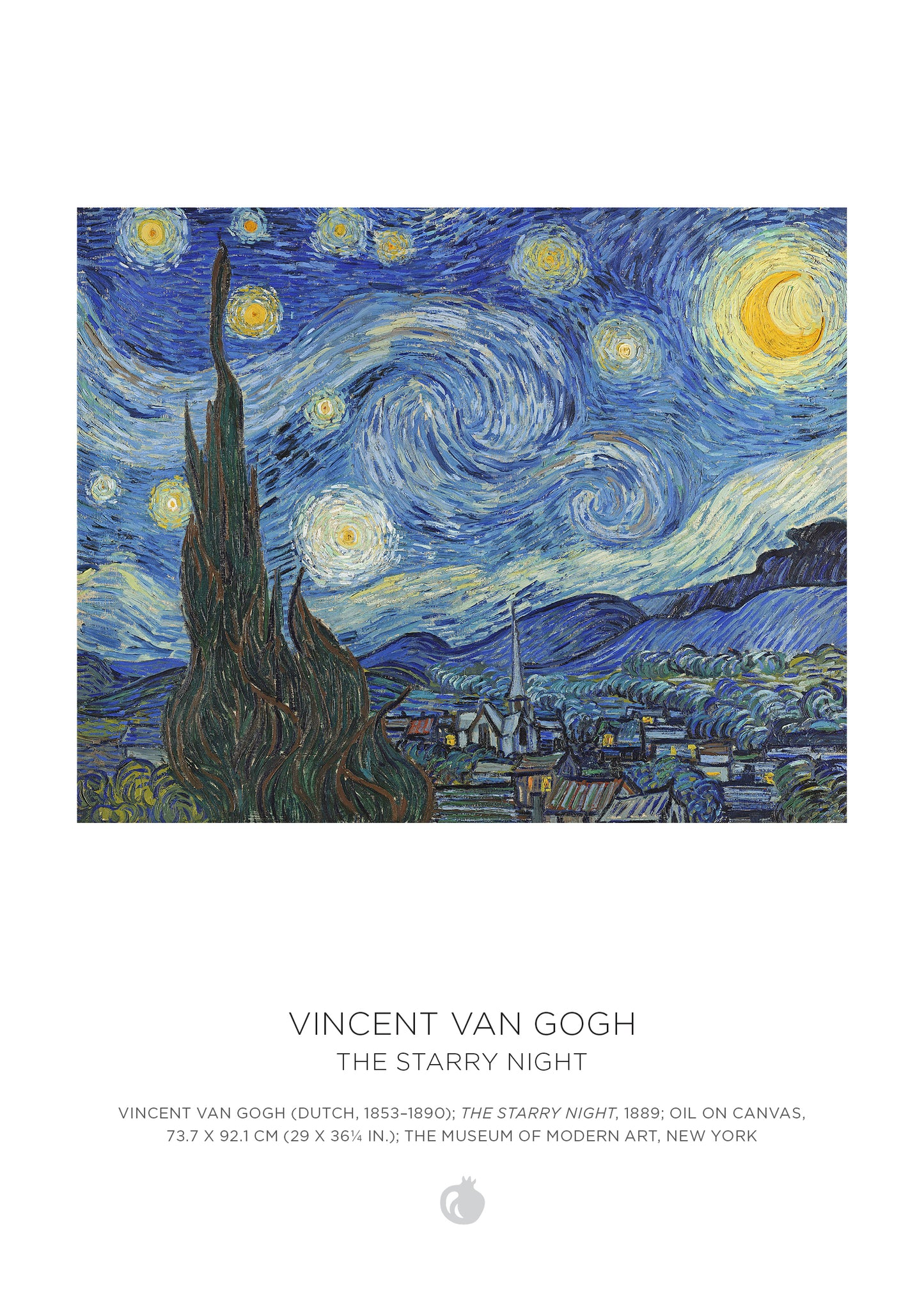 Vincent van Gogh 120-Piece Double-Sided Jigsaw Puzzle Set_Back_Multipiece