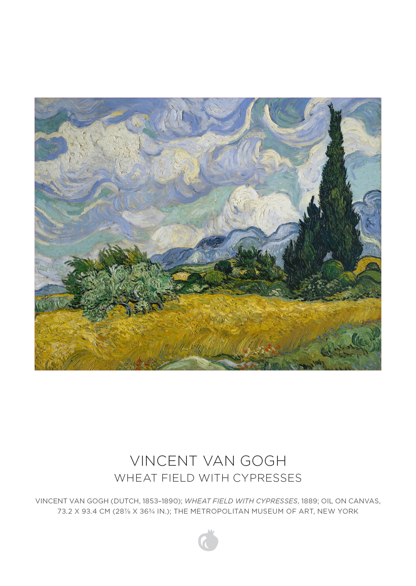 Vincent van Gogh 120-Piece Double-Sided Jigsaw Puzzle Set_Back_Multipiece