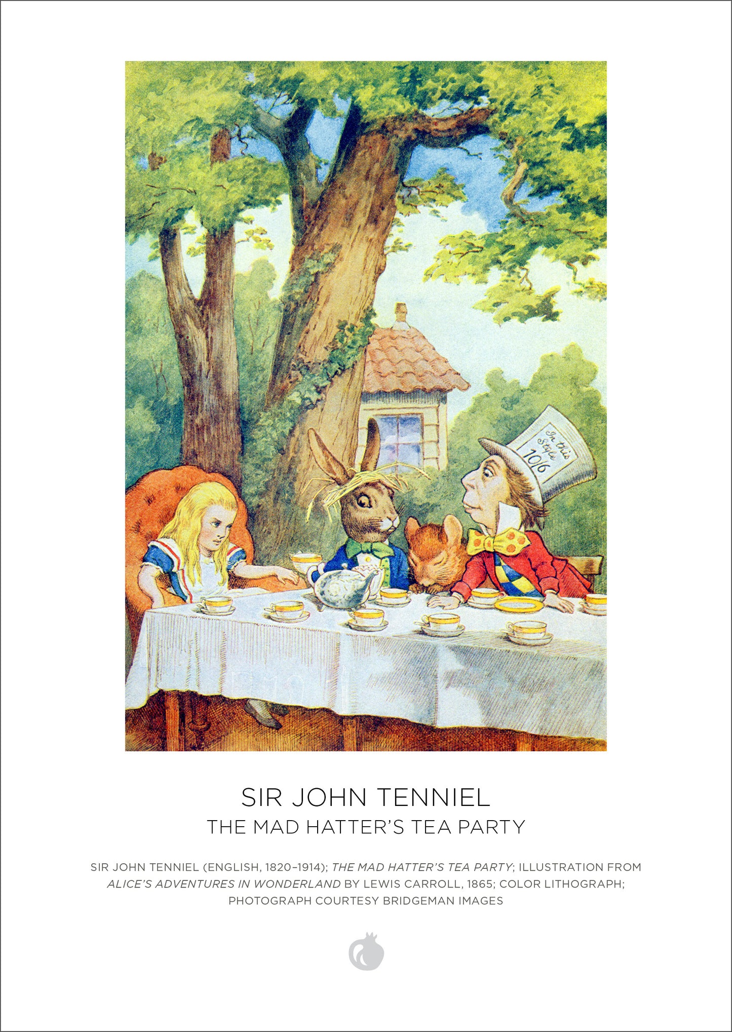 Sir John Tenniel: Alice in Wonderland 120-Piece Double-Sided Jigsaw Puzzle Set_Back_Multipiece