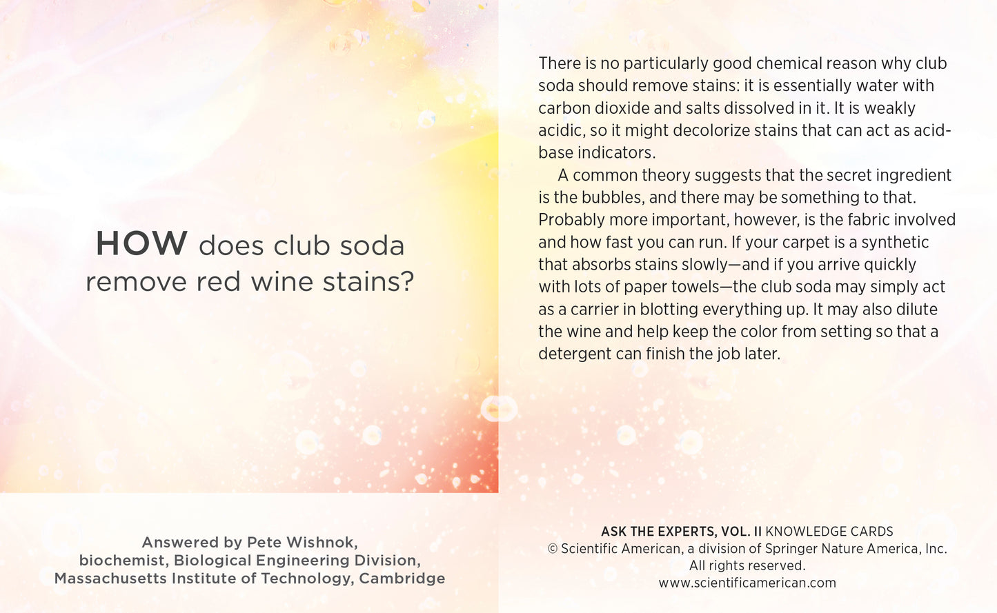 Ask the Experts: Mind-Blowing Answers to Science Questions, Vol. 2 Knowledge Cards_Interior_2