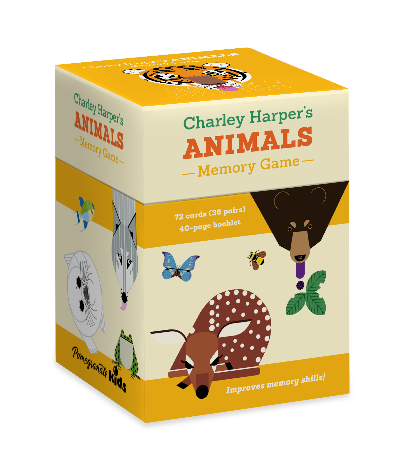 Charley Harper's Animals Memory Game – Pomegranate