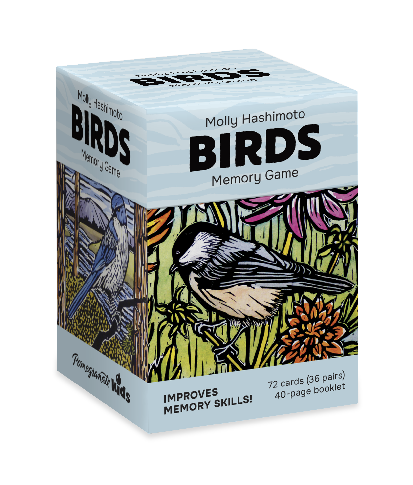 Molly Hashimoto: Birds Memory Game – Pomegranate