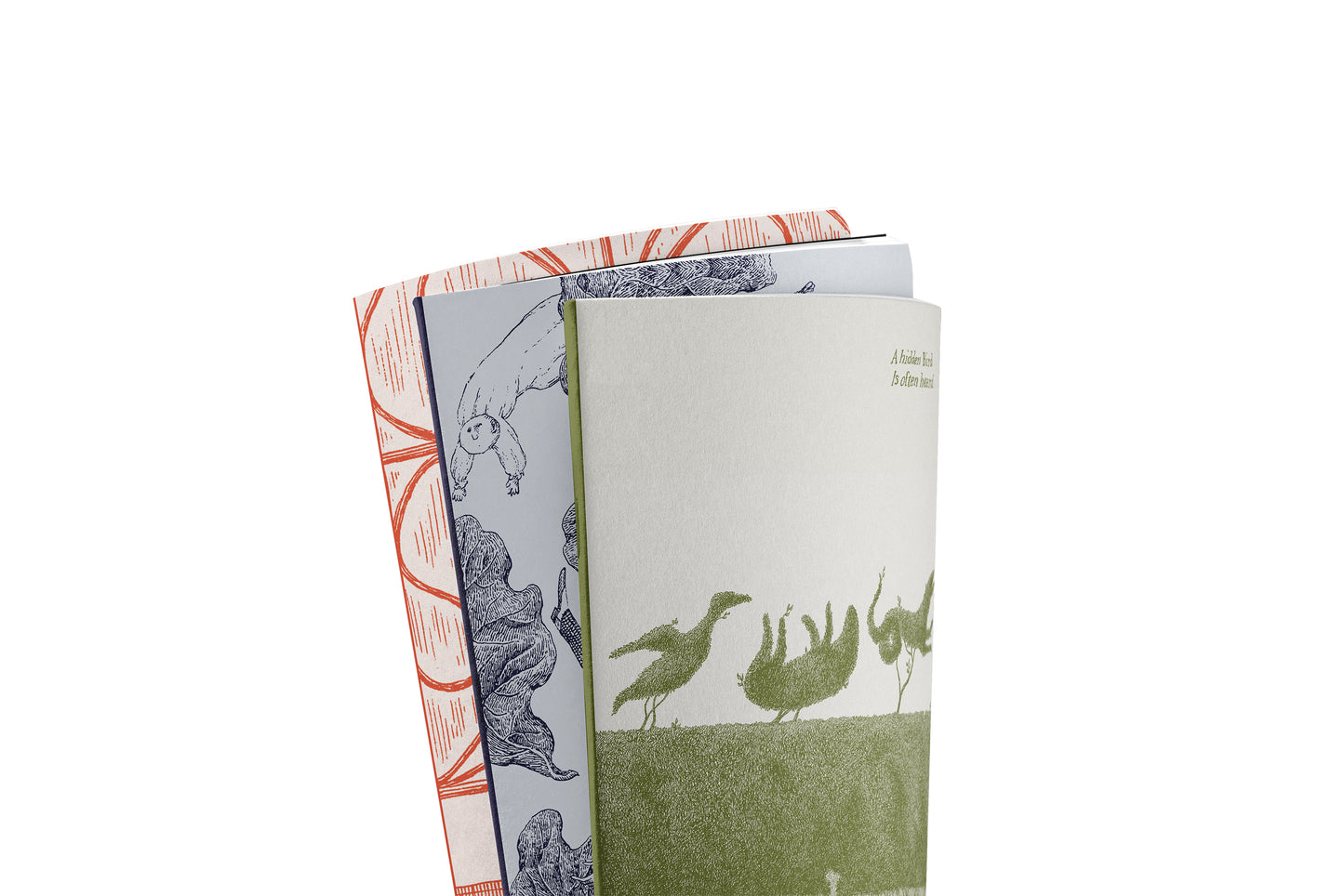 Edward Gorey Large Notebook Set_Detail