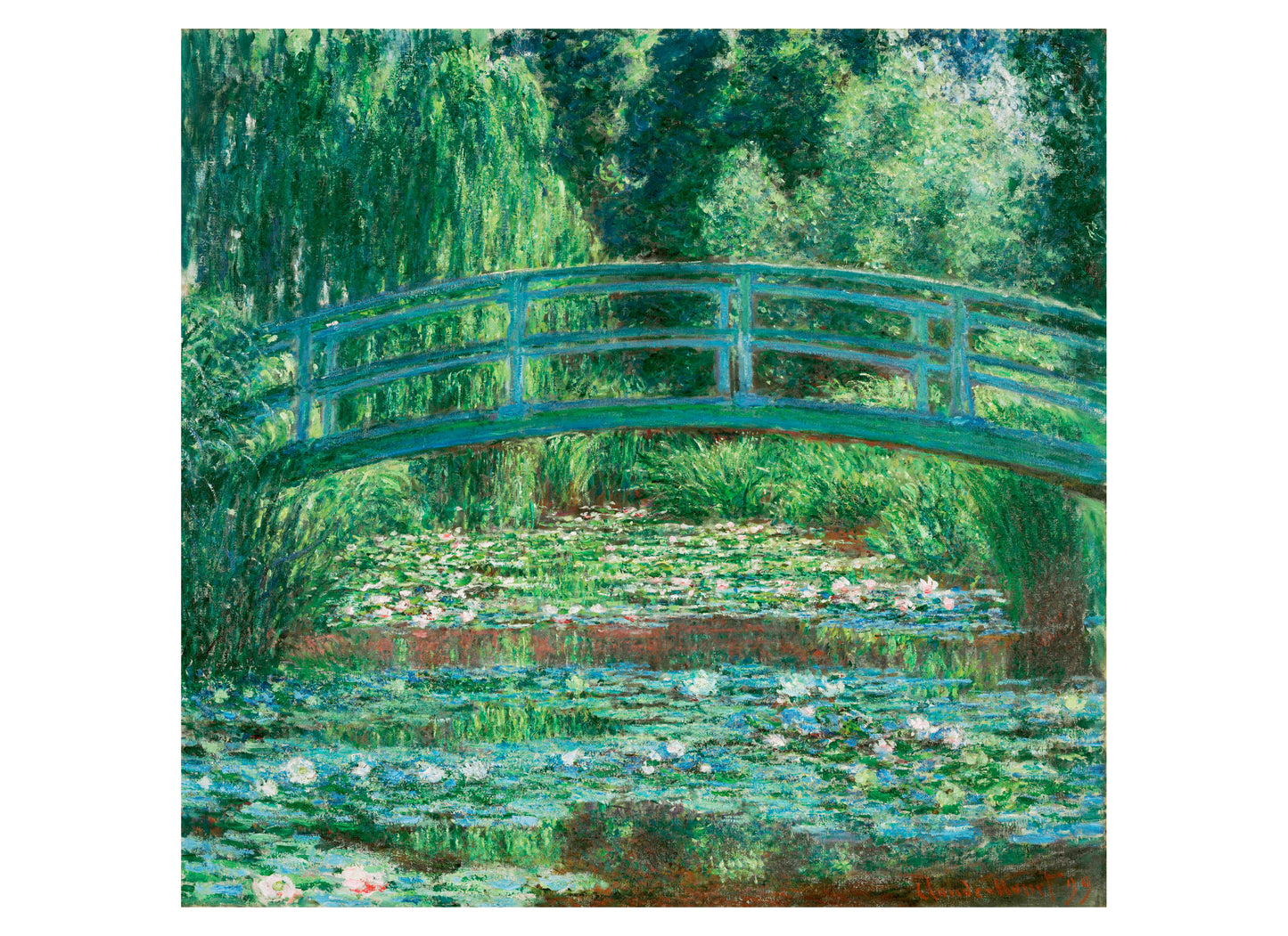 Gardens of the Impressionists Book of Postcards_Back_Multipiece