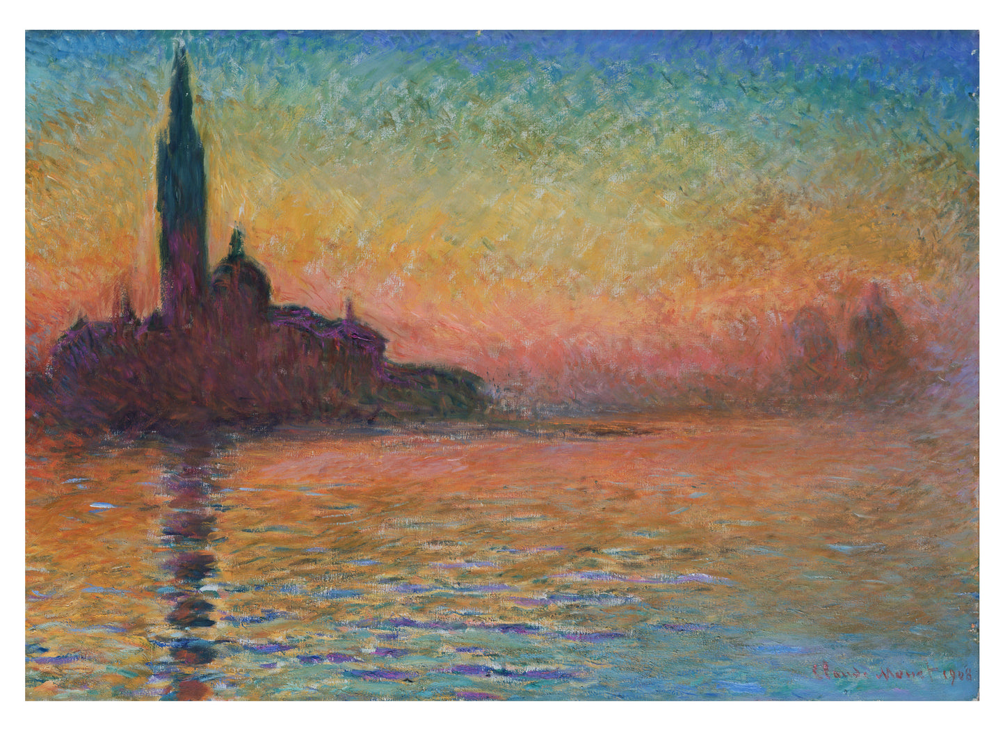 Monet and Venice Book of Postcards_Back_Multipiece