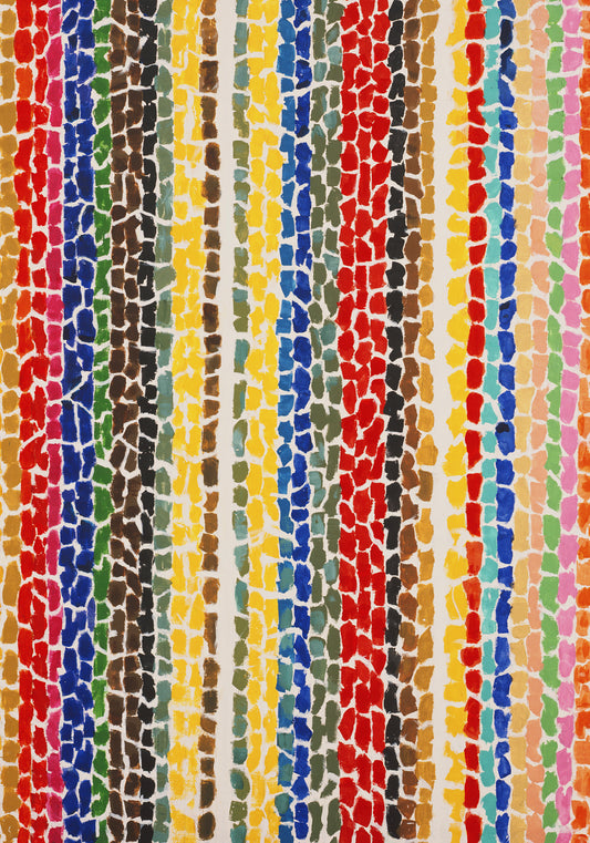 Alma Thomas: Breeze Rustling Through Fall Flowers Small Boxed Cards_Front_3D