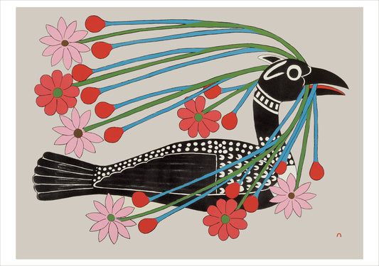 Kenojuak Ashevak: Inuit Art Holiday Card Assortment_Front_3D