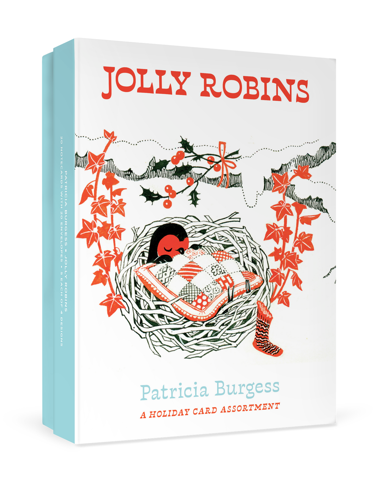 Patricia Burgess: Jolly Robins Holiday Card Assortment_Primary