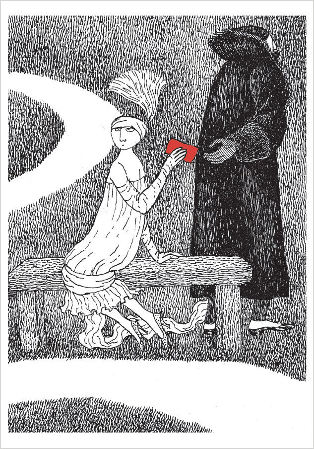 Edward Gorey: Mysterious Messages Boxed Notecard Assortment_Interior_3