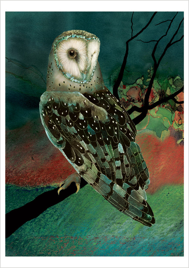 Barn Owls by Jeannine Chappell Boxed Notecard Assortment_Interior_2