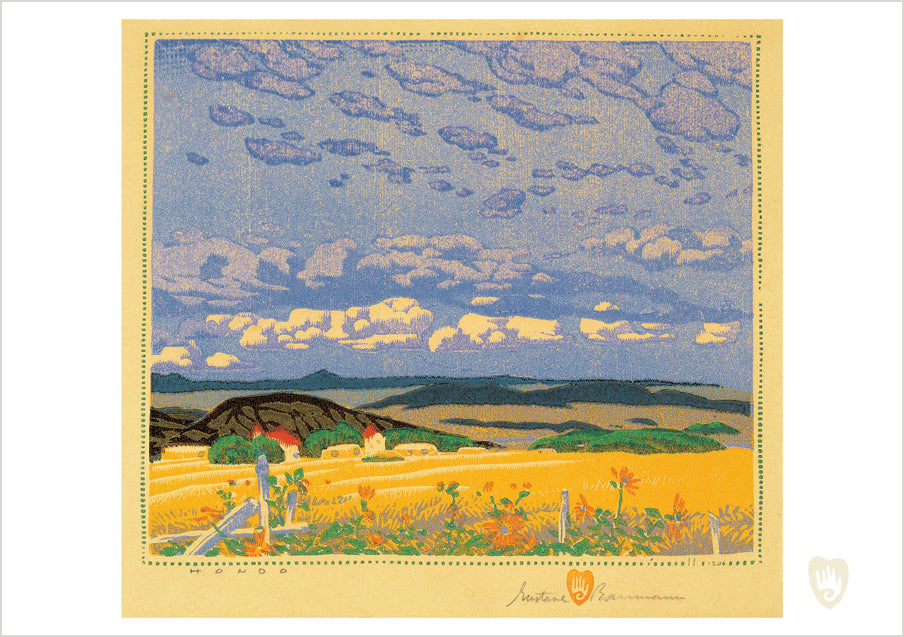 Gustave Baumann: Southwest Landscapes Boxed Notecard Assortment_Interior_1