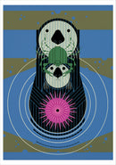 Charley Harper: Otter Delight Notecard Folio_Interior_2