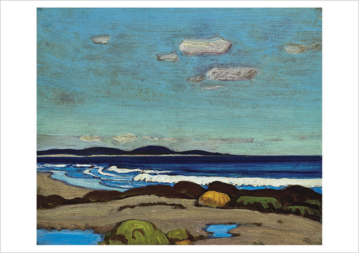 J. E. H. MacDonald: Nova Scotian Shore Postcard_Front_Flat