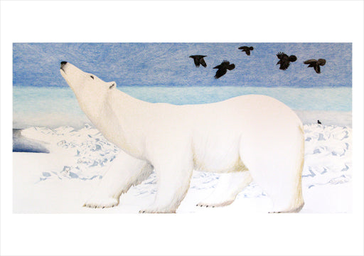 Tim Pitsiulak: Polar Bear Notecard_Front_Flat