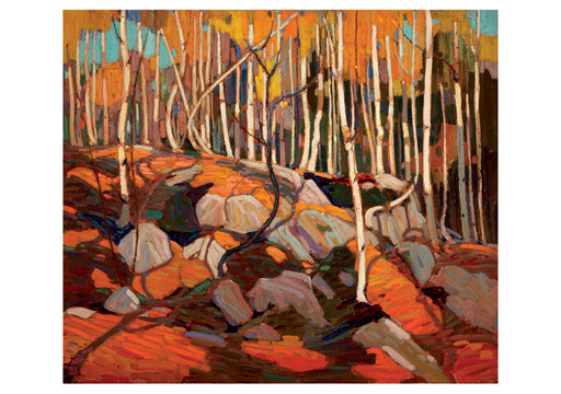 Tom Thomson: The Birch Grove, Autumn Notecard_Front_Flat
