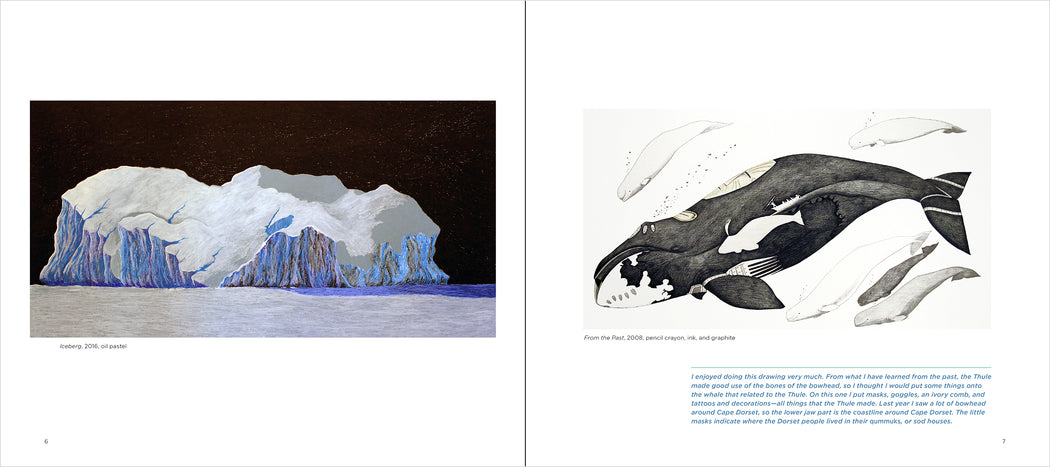 Tim Pitsiulak: Drawings and Prints from Cape Dorset_Interior_3