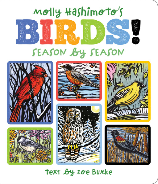 Molly Hashimoto’s Birds! Season by Season Board Book_Front_Flat