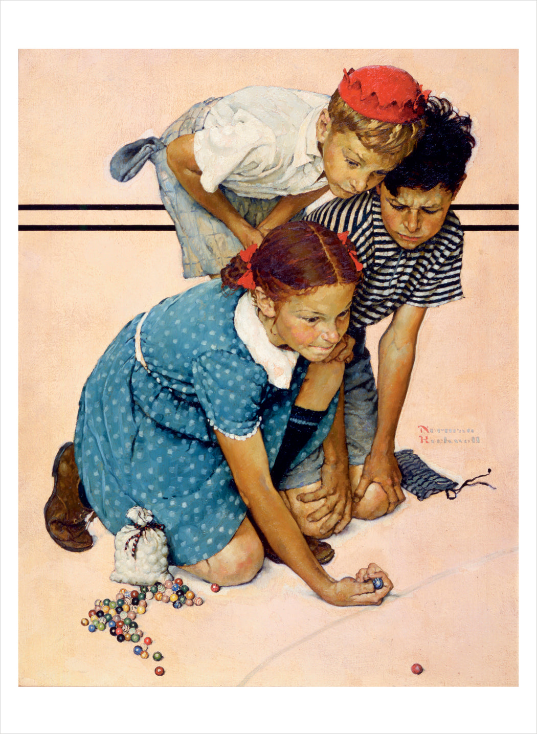 Norman Rockwell Book of Postcards_Interior_4