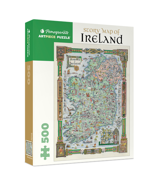 Story Map of Ireland 500-piece Jigsaw Puzzle_Primary