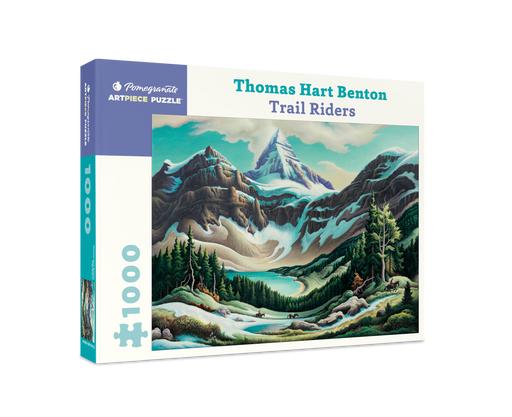 Thomas Hart Benton: Trail Riders 1000-Piece Jigsaw Puzzle_Primary